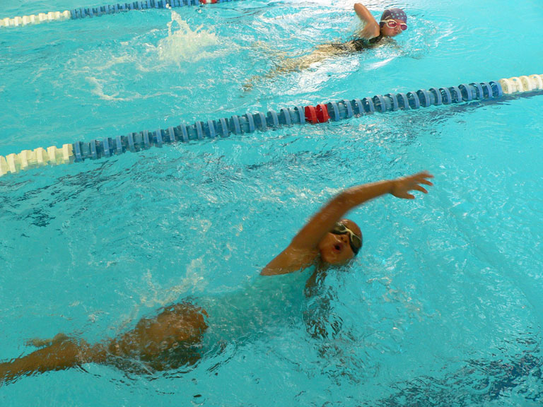 Club enfants piscine Sauzet