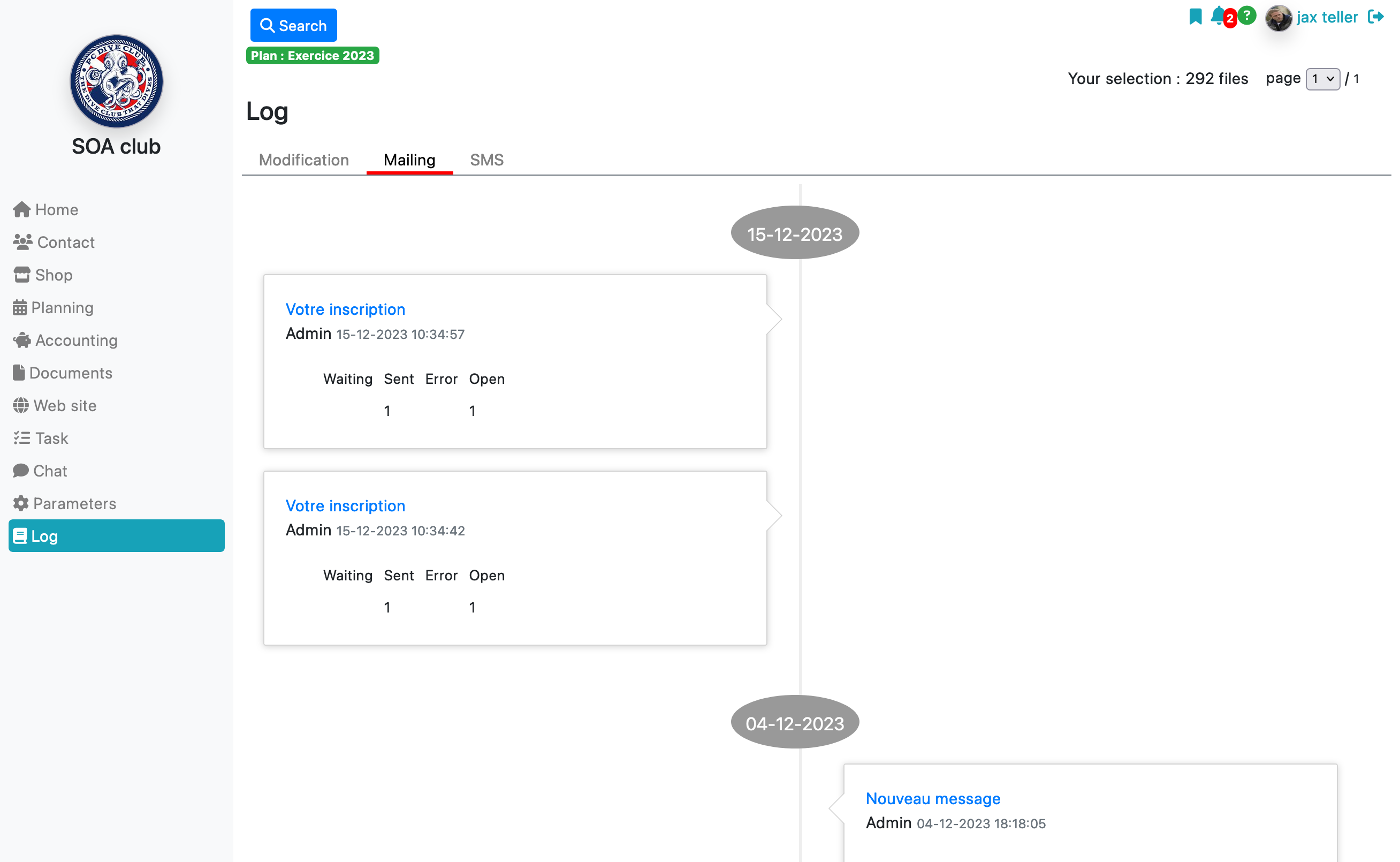 associazione mailing tracking
