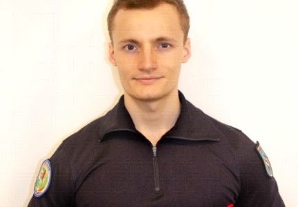 Valentin Maulet, aspirant pharmacien du SDIS des Yvelines