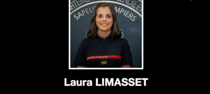 Laura Limasset, pharmacienne lieutenante de sapeur-pompier.