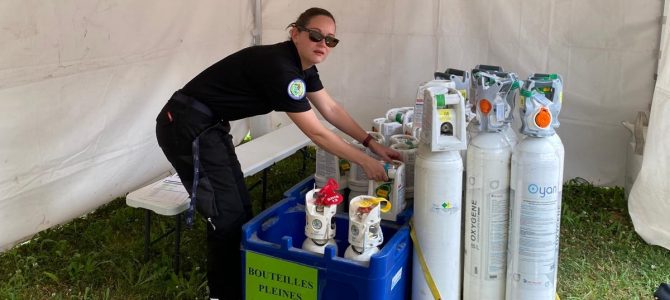 Des pharmaciens sapeurs-pompiers au Jeux Olympiques et Paralympiques 2024