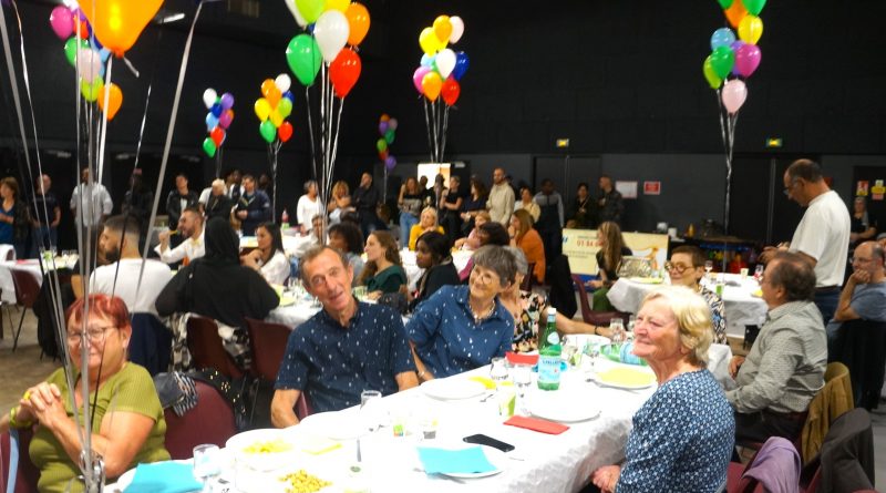 Soirée festive avec les membres du Personnel de Concorde réunis à Montfermeil