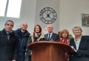 De gauche à droite : M Pierre-Yves Martin (Maire de Livry ), M. Xavier Lemoine (Maire de Montfermeil), Mme Muriel Eglin (Présidente du tribunal des enfants de Bobigny), M Rémy Heitz (Procureur général de la Cour de cassation), Mme Madeleine Mathieu (Présidente de Concorde), Mme Florence Mazerat (Directrice générale)-Photo :JC