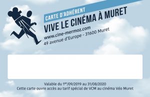 Recto de la carte de membre 2019/2020